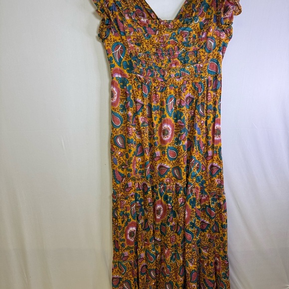 House of Harlow 1960 Vibrant Floral Maxi Dress boho - Picture 1 of 8